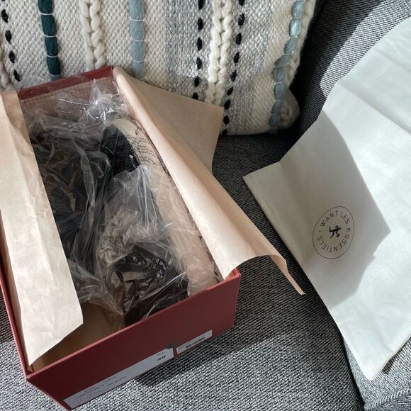 🇨🇦NWT Want Les Essentiels Lydd Velcro Strap Leather sneaker 40 - Picture 10 of 14